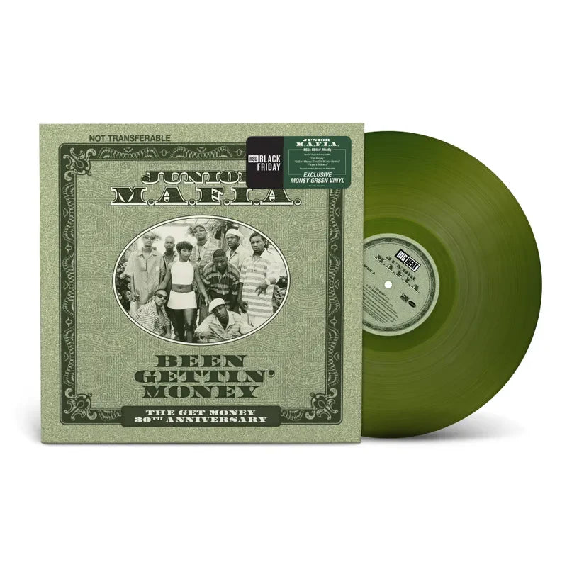 Junior M.A.F.I.A. – Been Gettin' Money (The Get Money 30th Anniversary 12")  Vinyle, 12”, Édition Limitée, Moss Green