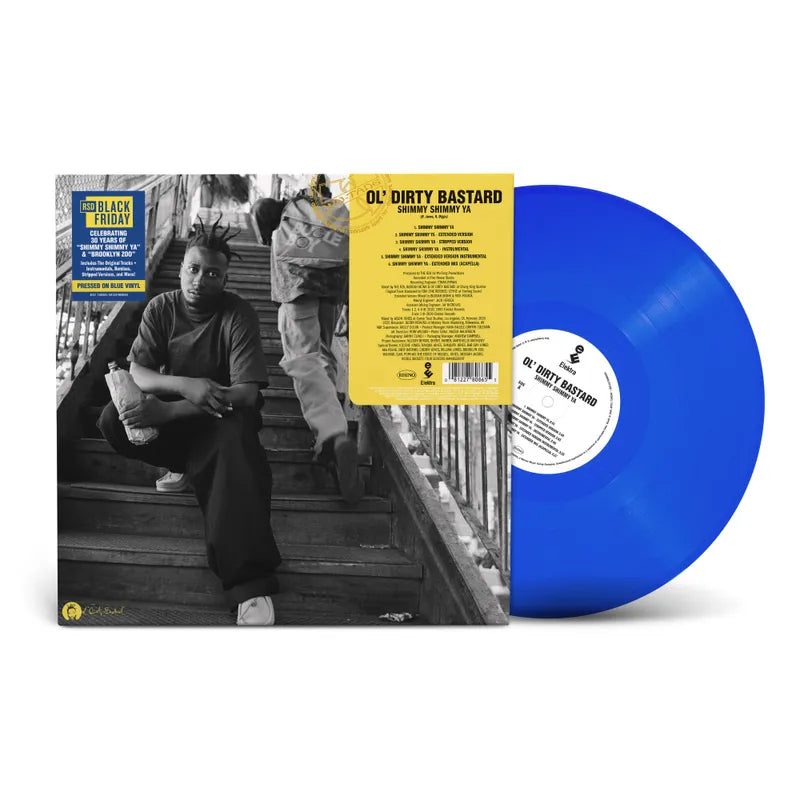 Ol' Dirty Bastard – Shimmy Shimmy Ya / Brooklyn Zoo  Vinyle, LP, Édition Limitée, Bleu