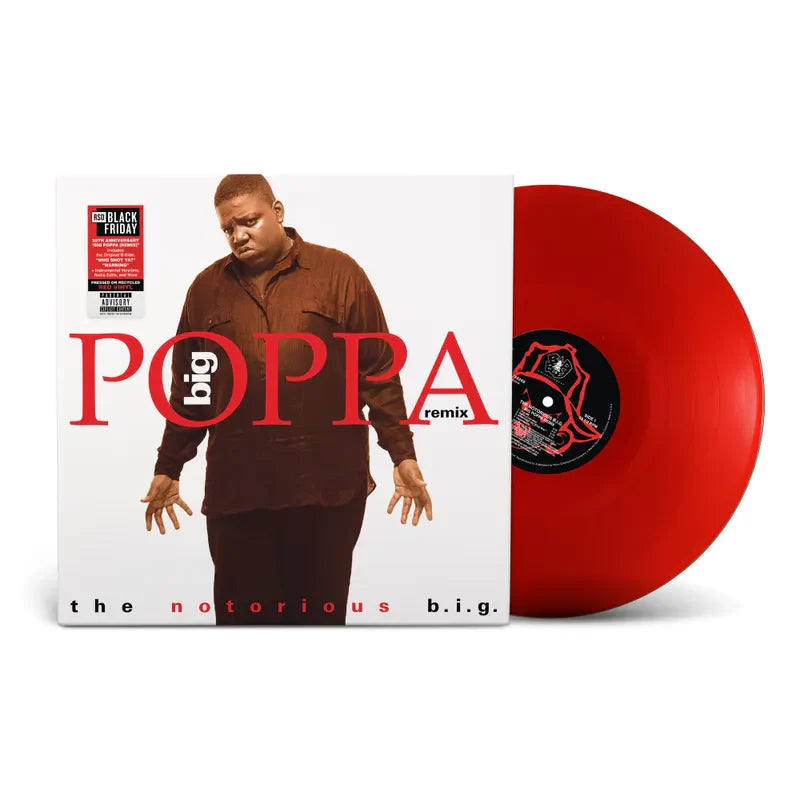 The Notorious B.I.G. – Big Poppa (Remix)  Vinyle, LP, Édition Limitée, Rouge