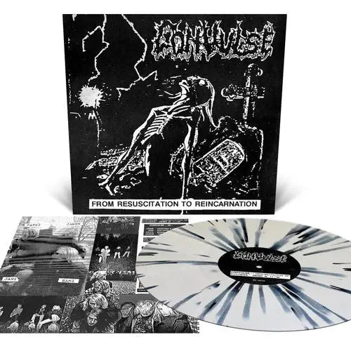 Convulse – From Resuscitation To Reincarnation Vinyle, 12", Compilation, Remasterisé, White with Splatter