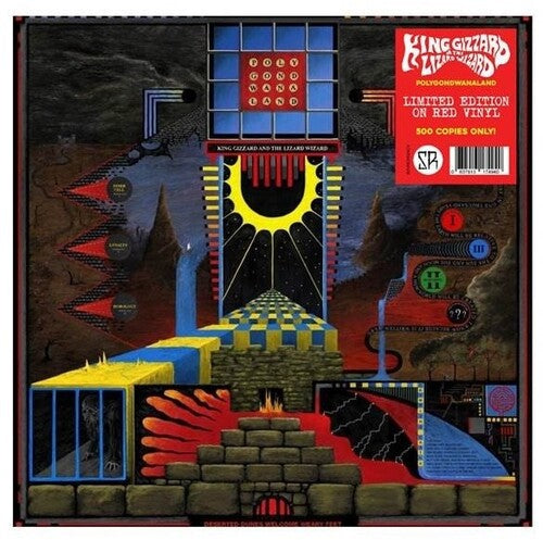 King Gizzard And The Lizard Wizard – Polygondwanaland  Vinyle, LP, Édition Limitée, Stéréo, Rouge