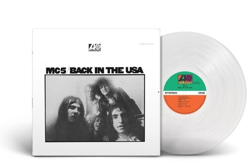 MC5 - Back In The USA Vinyle, LP, Album, Édition Limitée, Crystal Clear