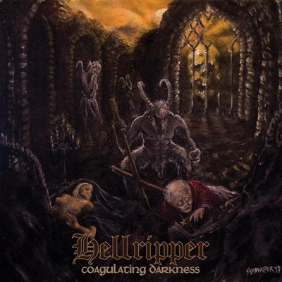 Hellripper - Coagulating Darkness Vinyle, LP, Album, Gold