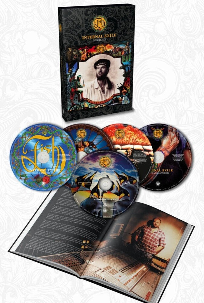 Fish – Internal Exile 4 x CD, Album, Réédition, Remasterisé + Blu-Ray