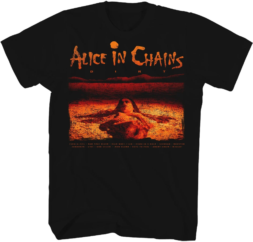 Alice In Chains - Track List T-SHIRT