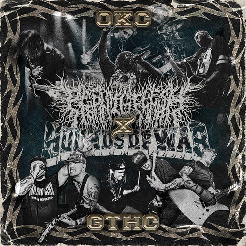 Peeling Flesh, Hounds Of War – OKC X GTHC CD, Album, Split