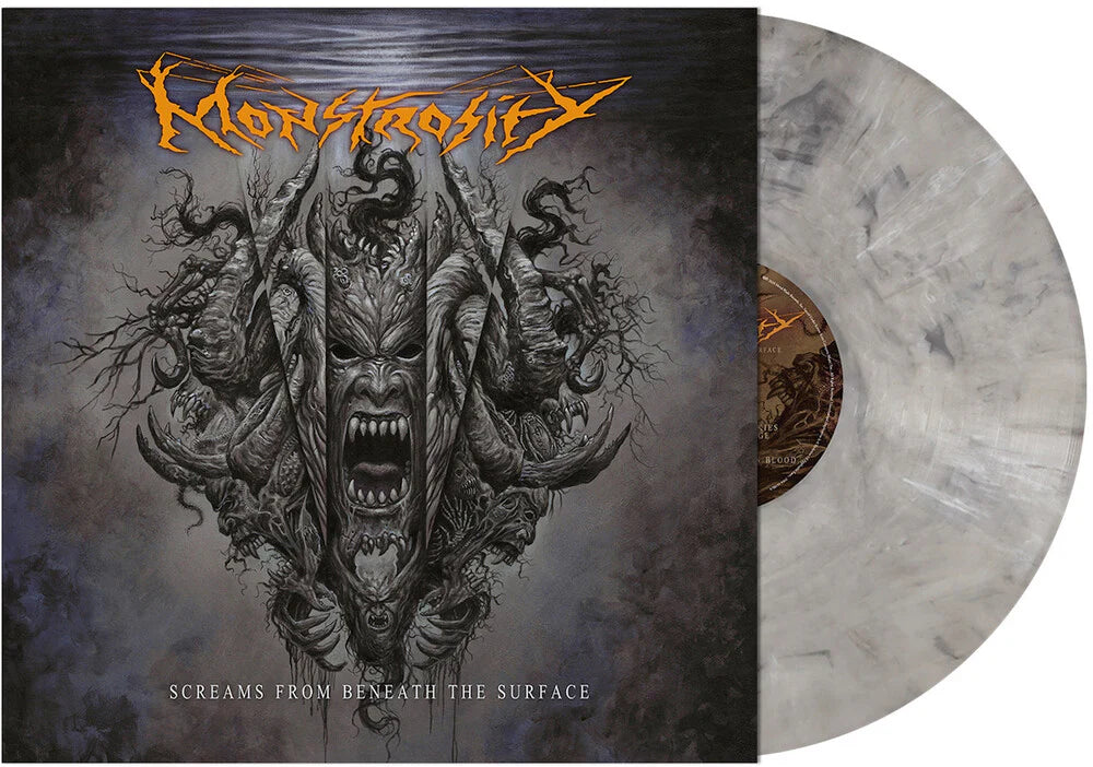 Monstrosity - Screams From Beneath the Surface Vinyle, LP, Album, Gray Marble