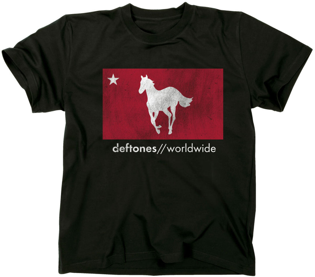 Deftones - Distressed Pony T-SHIRT