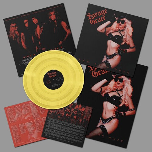 Savage Grace – New York Daze  Vinyle, LP, Album, Compilation, Édition limitée, Jaune