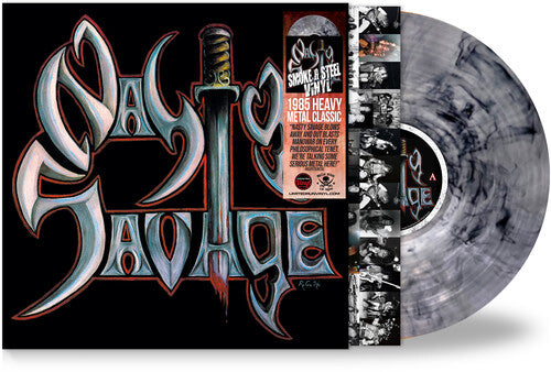 Nasty Savage – Nasty Savage  Vinyle, LP, Album, Édition limitée, Réédition, Remasterisé, Smoke &amp; Steel