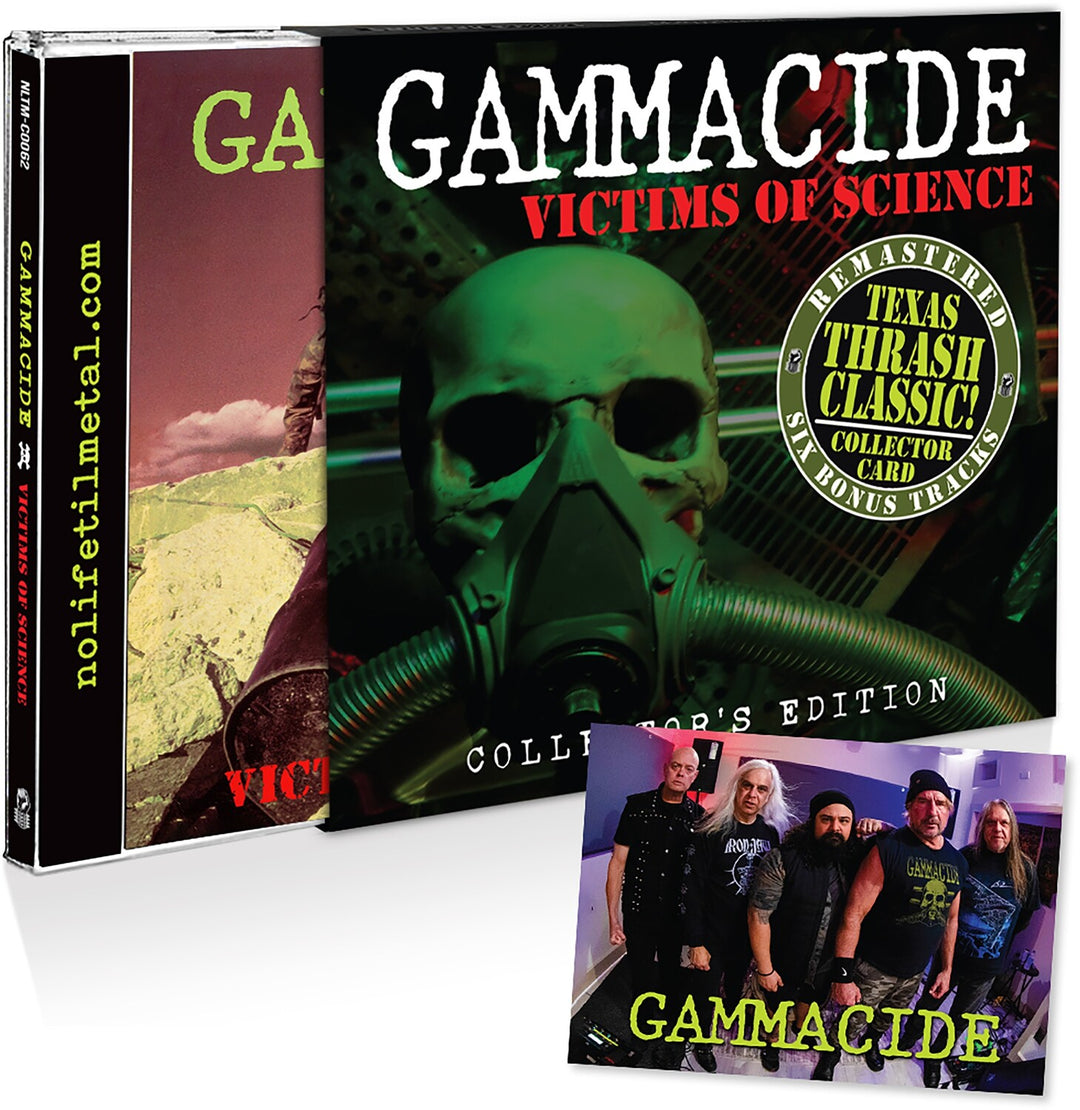 Gammacide – Victims Of Science CD, Album