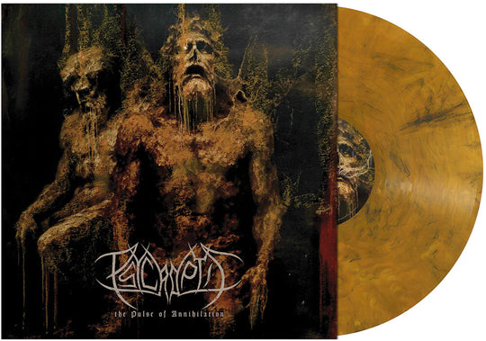 Psycroptic - The Pulse of Annihilation Vinyle, LP, Album, Édition Limité, "World Ablaze" Amber Marbled
