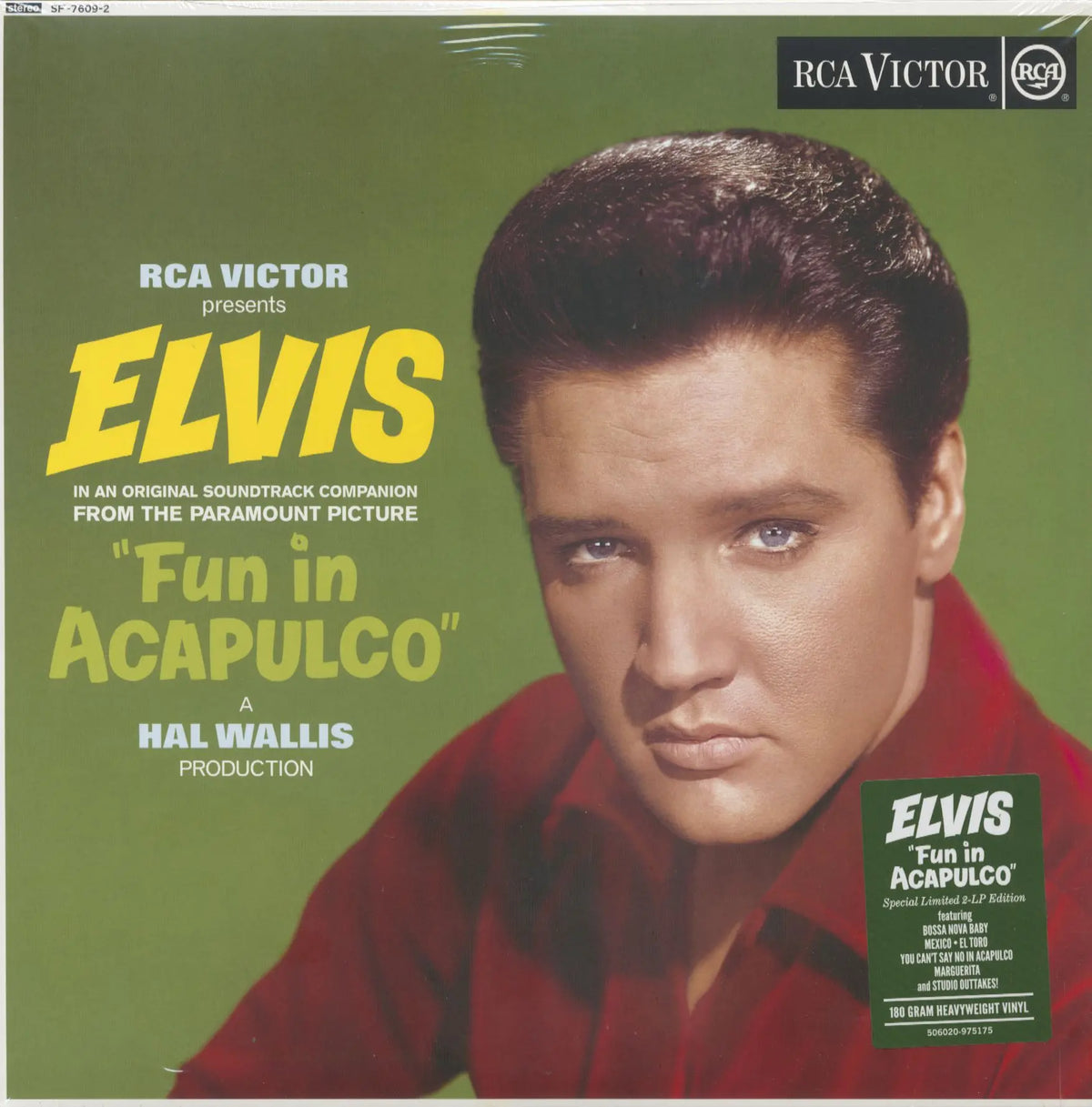 Elvis – Fun In Acapulco  2 x Vinyle, LP, Album, Édition Limitée, Édition Spéciale, Stéréo