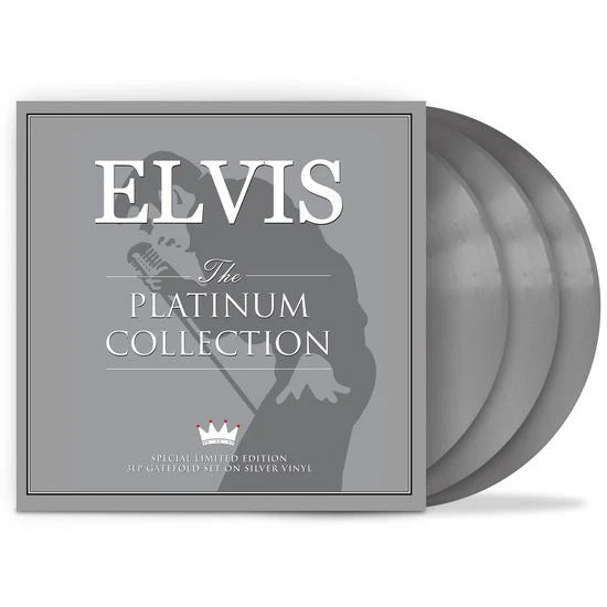 Elvis Presley – The Platinum Collection 3 x Vinyle, LP, Compilation, Édition Limitée, Réédition, Édition Spéciale, Silver