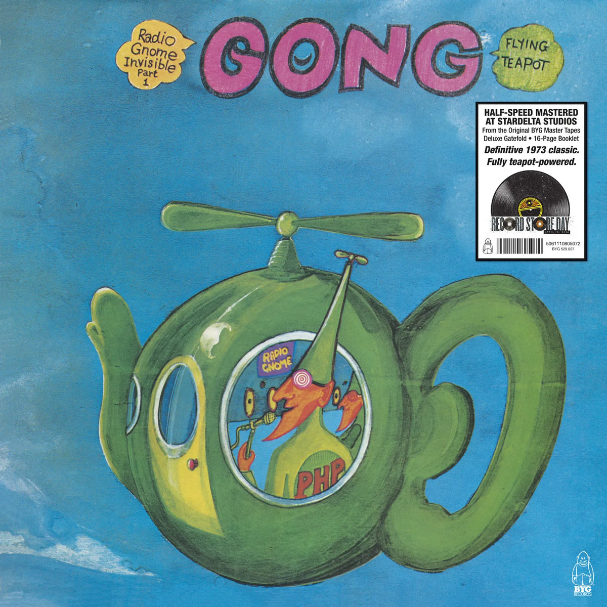 Gong - Flying Teapot Vinyle, LP, Album, Réédition, Half-Speed Mastered