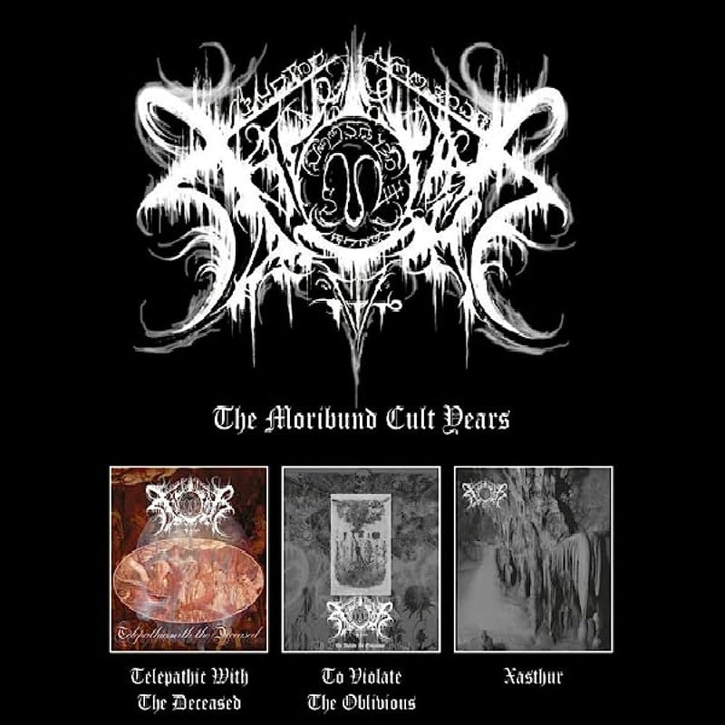 Xasthur - The Moribund Cult Years  3 x CD, Album, Compilation
