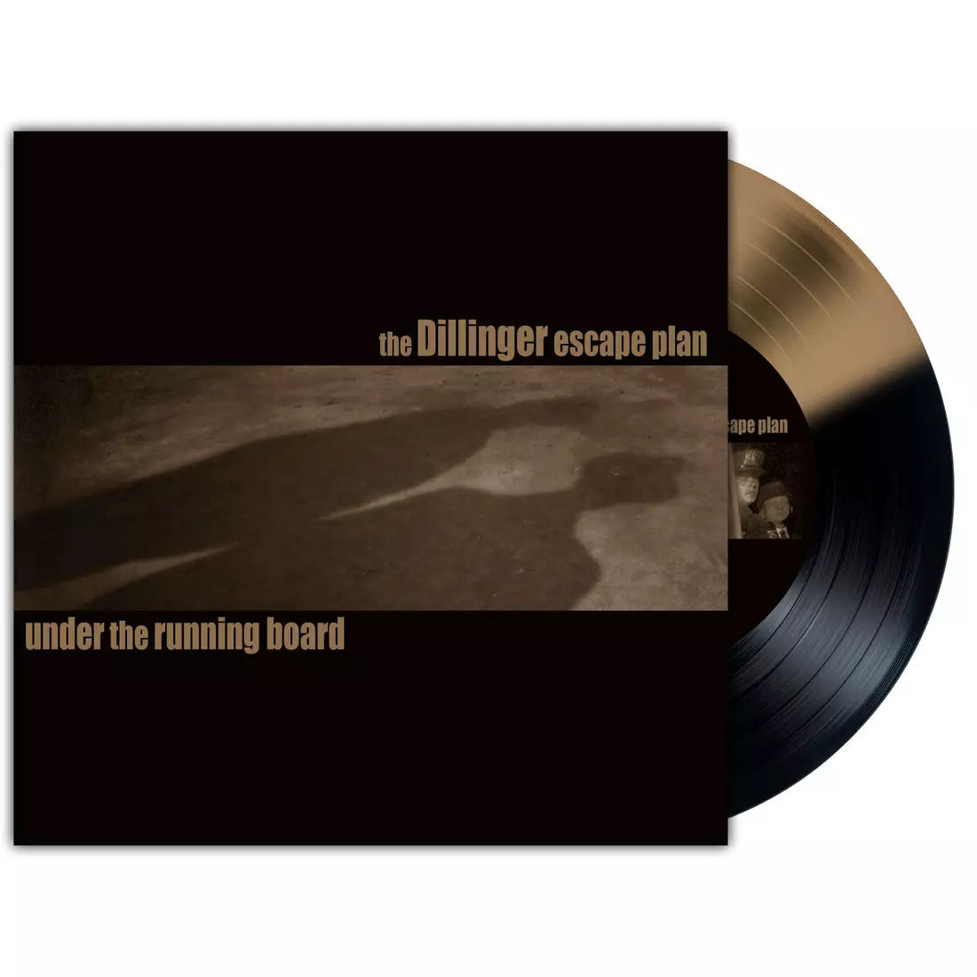 The Dillinger Escape Plan – Under The Running Board  Vinyle, 7", EP, Réédition, Gold & Black