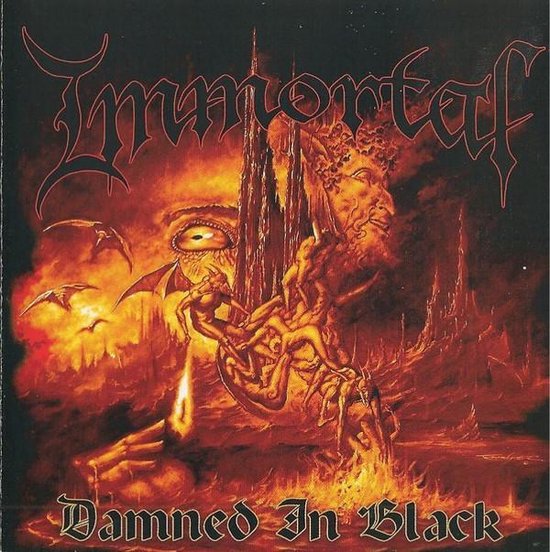 Immortal – Damned In Black  CD, Album, Réédition