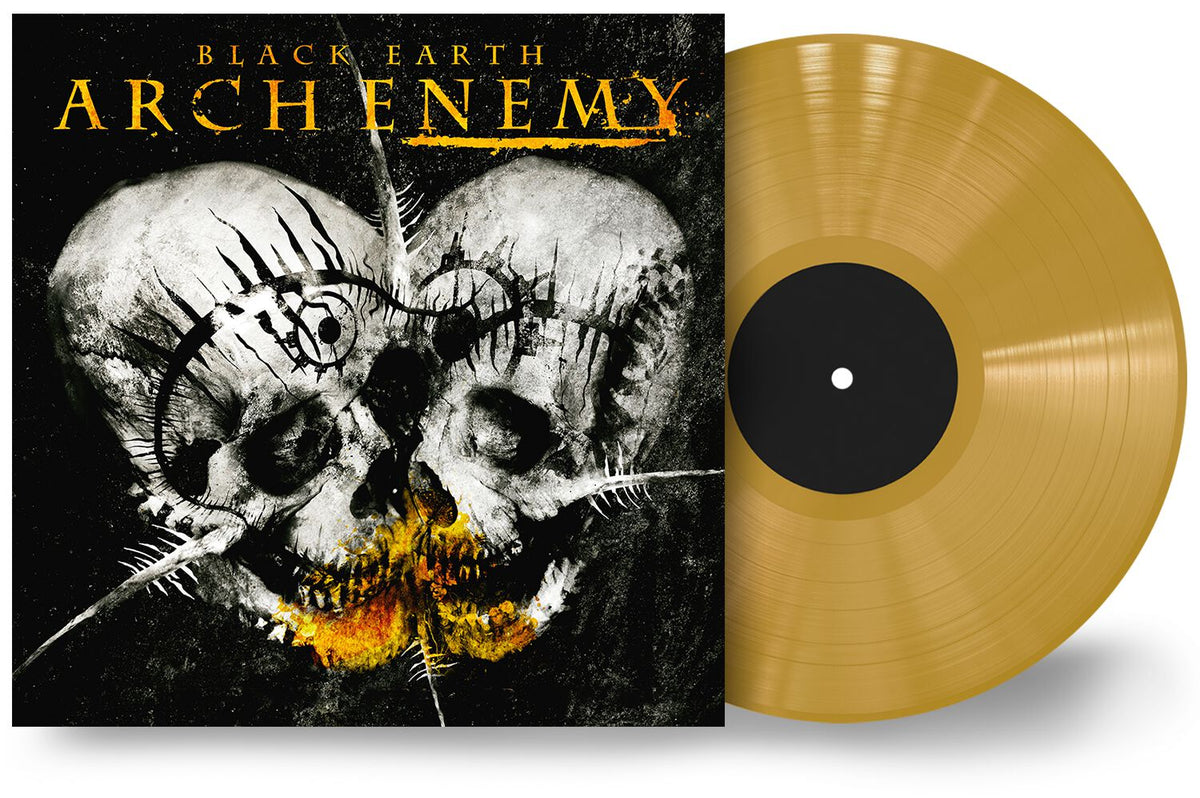 Arch Enemy – Black Earth  Vinyle, LP, Album, Édition Limitée, Réédition, Or, 180g