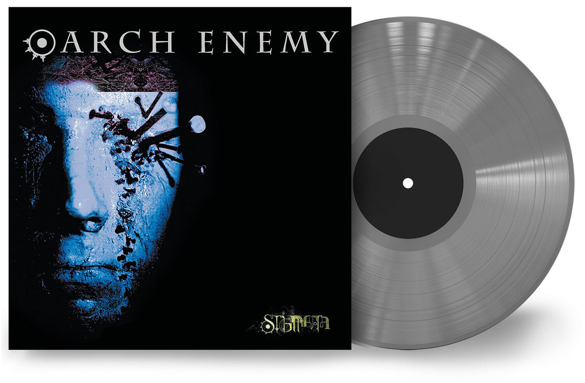 Arch Enemy – Stigmata  Vinyle, LP, Album, Édition Limitée, Réédition, Argent, 180g