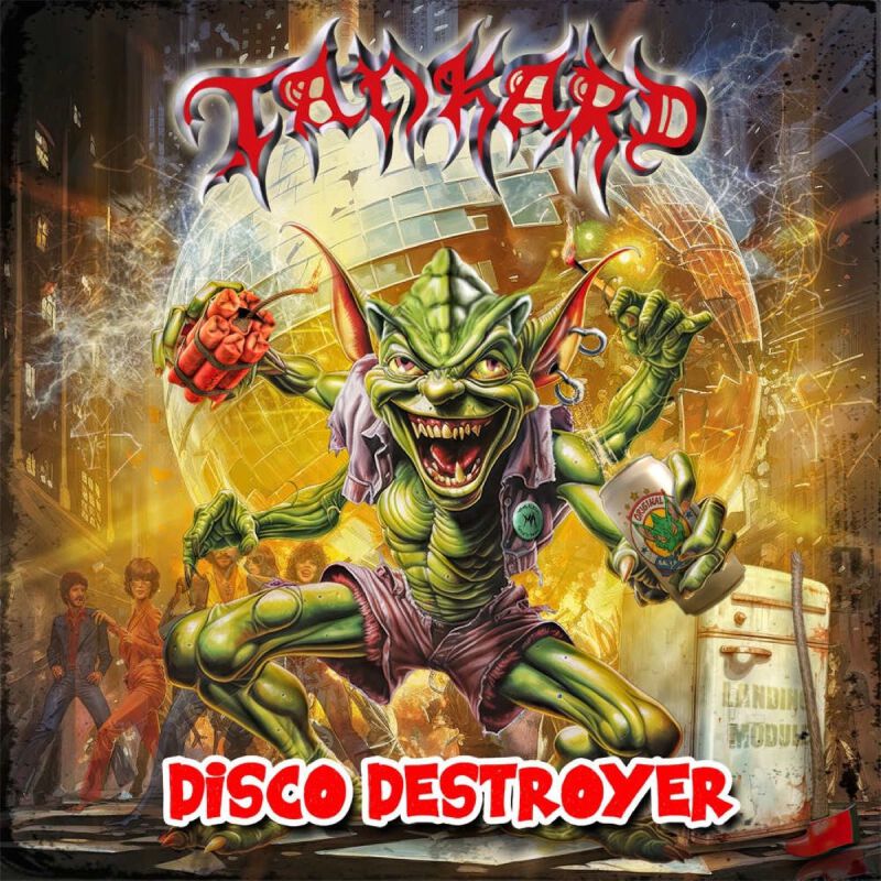 Tankard – Disco Destroyer  Vinyle, LP, Album, Édition limitée, Réédition, Alien Slime