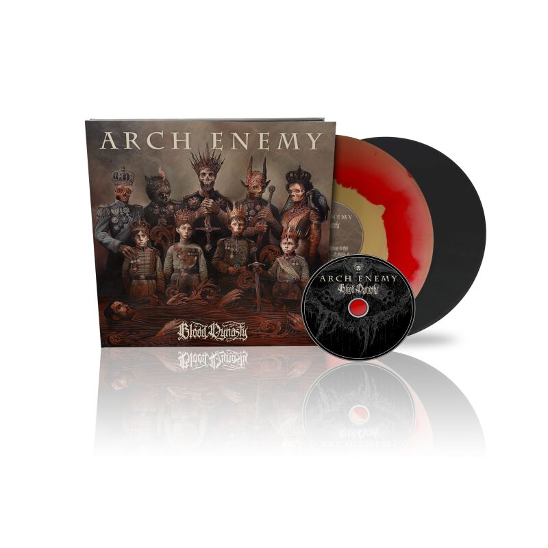 Arch Enemy – Blood Dynasty  2 x Vinyle + CD, LP, Album, Édition Limitée, Coffret, Artbook