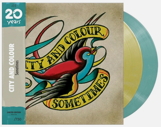 City And Colour – Sometimes  2 x Vinyl, LP, Album, Reissue, 20th Anniversary, Numbered