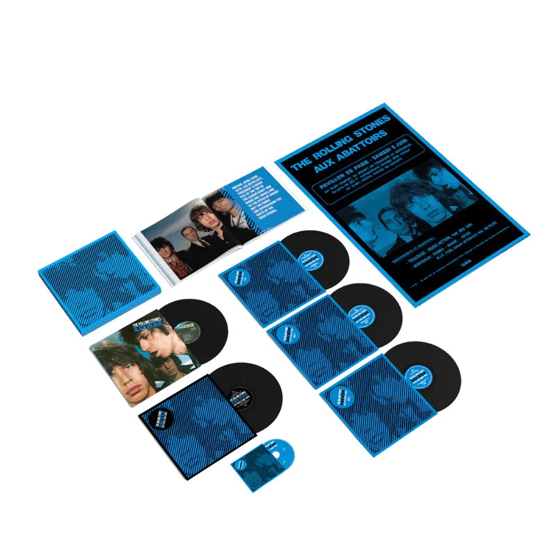 The Rolling Stones – Black And Blue 5 x Vinyle, LP, Album, Réédition, Remasterisé, Stéréo + Blu-Ray + Book