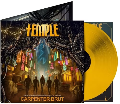 Carpenter Brut – Leather Temple  Vinyle, LP, Album, Jaune