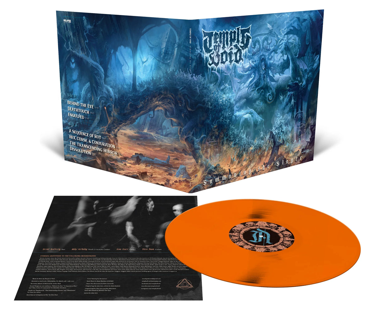 Temple Of Void – Summoning The Slayer  Vinyle, LP, Album, Orange
