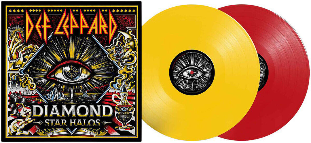Def Leppard – Diamond Star Halos  2 x Vinyle, LP, Album, Édition Limité