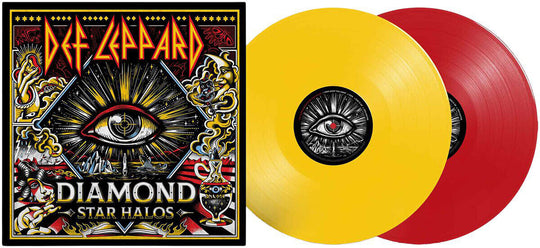 Def Leppard – Diamond Star Halos  2 x Vinyle, LP, Album, Édition Limité