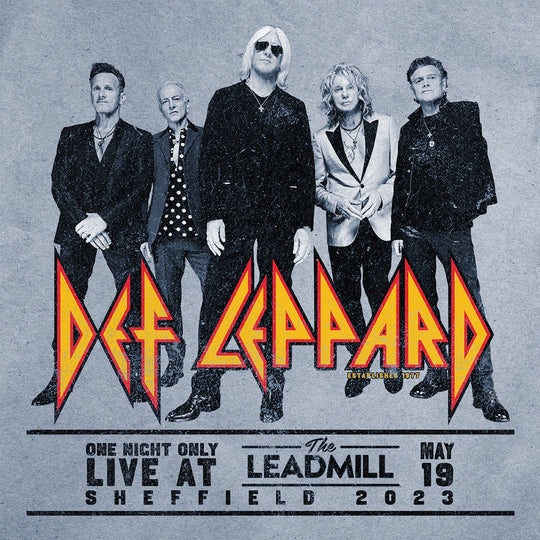 Def Leppard – One Night Only: Live At The Leadmill 2023 - 2 x Vinyle, LP, Album, Record Store Day, Gris