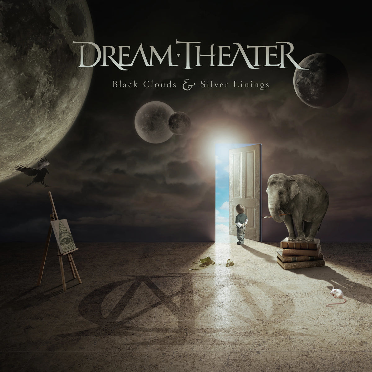 Dream Theater – Black Clouds & Silver Linings  2 x Vinyle, LP, Album, Réédition, Clear