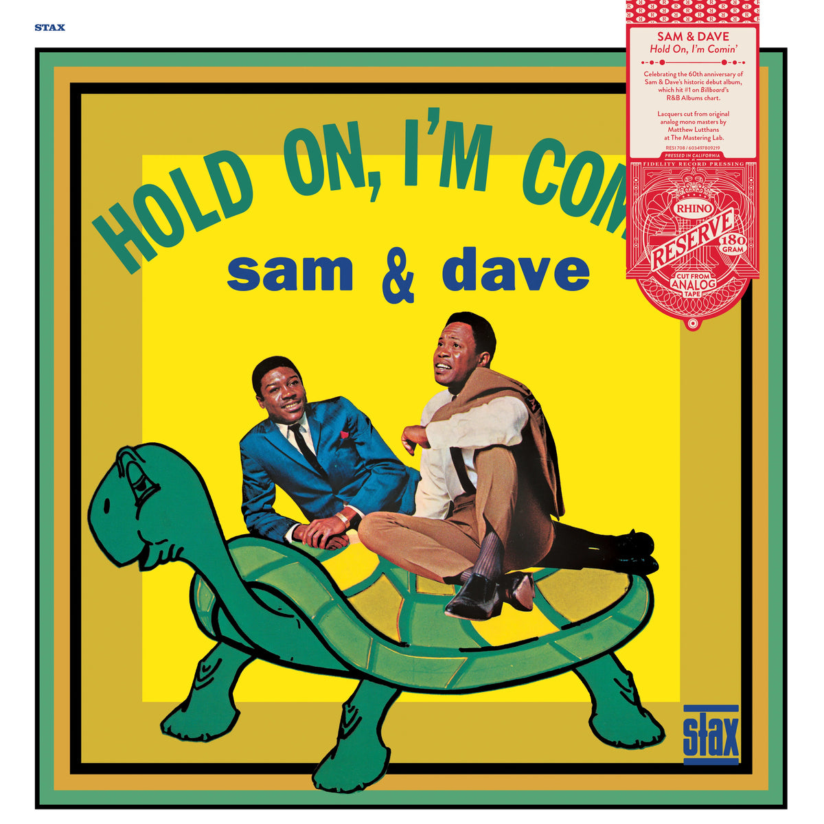 Sam and Dave - Hold on, i'm comin' Vinyle, LP, Album, 60e anniversaire, Remasterisé