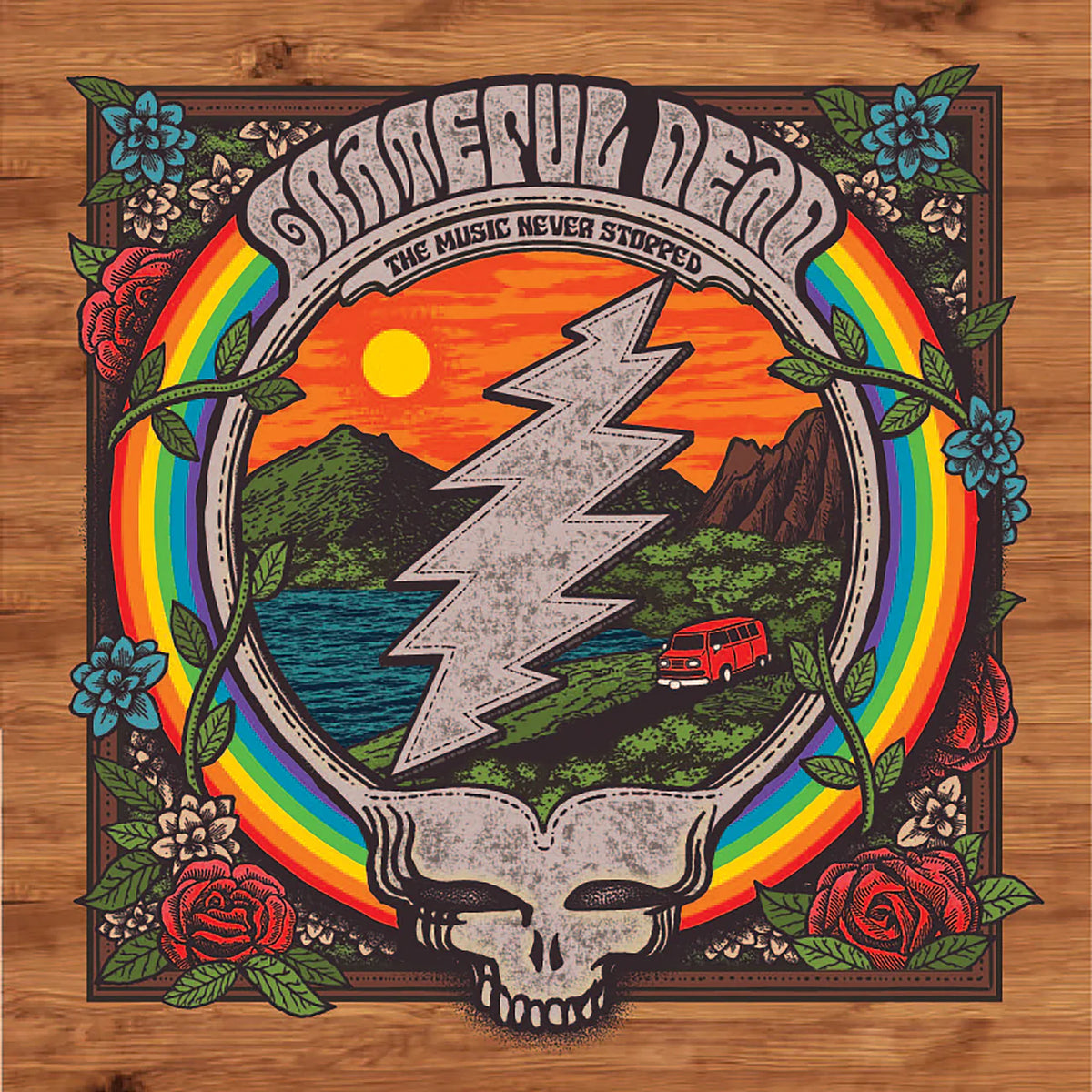 Grateful Dead - The Music Never Stopped (live) 6 x Vinyle, LP, Édition Limitée, 180g