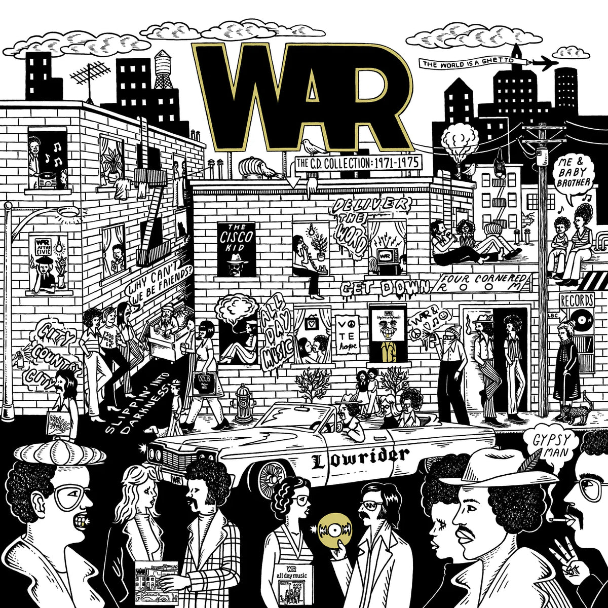 War - The CD Collection 1971-1975 - 5 x CD, Coffret