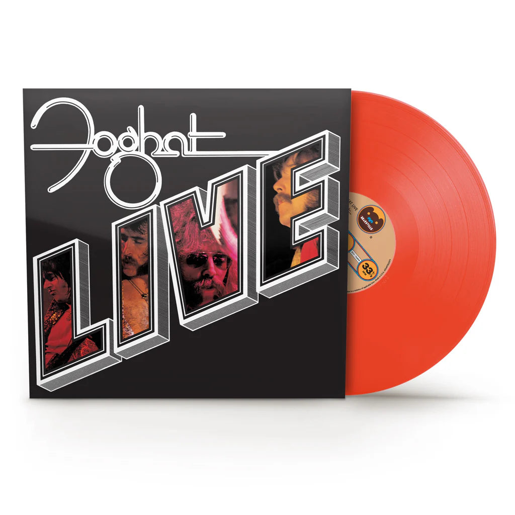 Foghat - Live (Rocktober 2024) Vinyle, LP, Transparent Orange