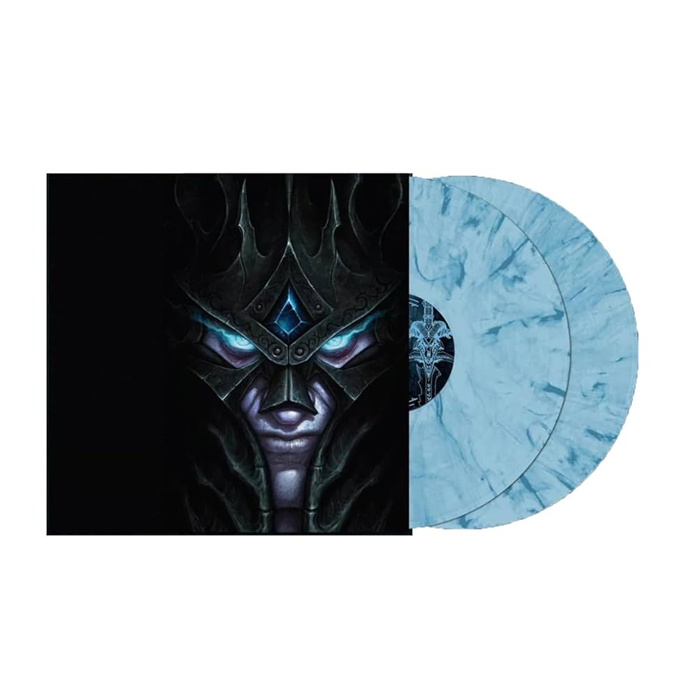 Various - World Of Warcraft (Wrath Of The Lich King Soundtrack) 2 x Vinyle, LP, Album, Blue Splatter