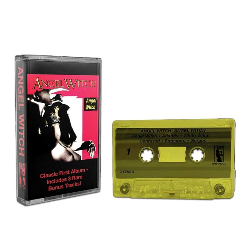 Angel Witch – Angel Witch  Cassette, Album, Réédition, Jaune Transparente