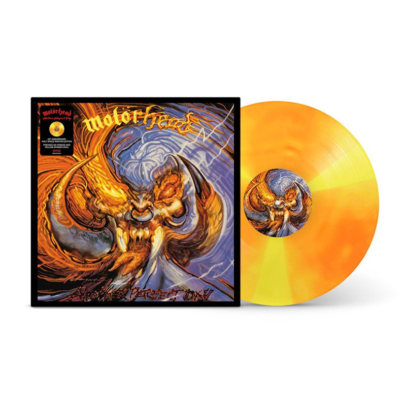 Motörhead – Another Perfect Day  Vinyle, LP, Album, Réédition, 40th Anniversary, Half Speed Master, Orange & Yellow Spinner