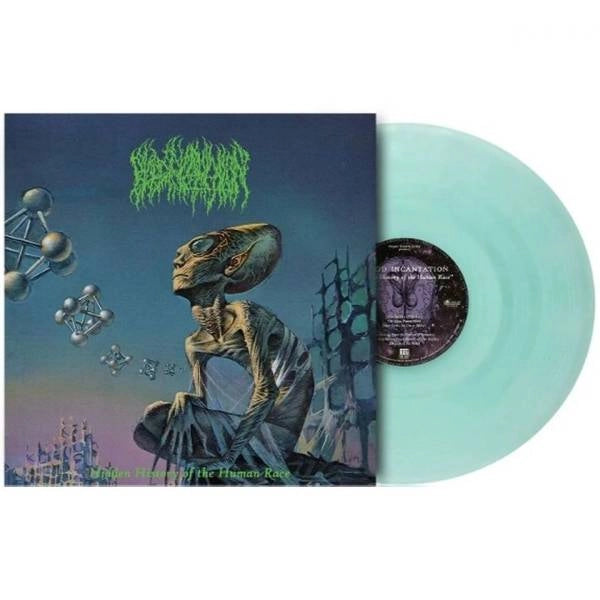 Blood Incantation – Hidden History Of The Human Race  Vinyle, LP, Album, Réédition, Transparent Coke Bottle Green