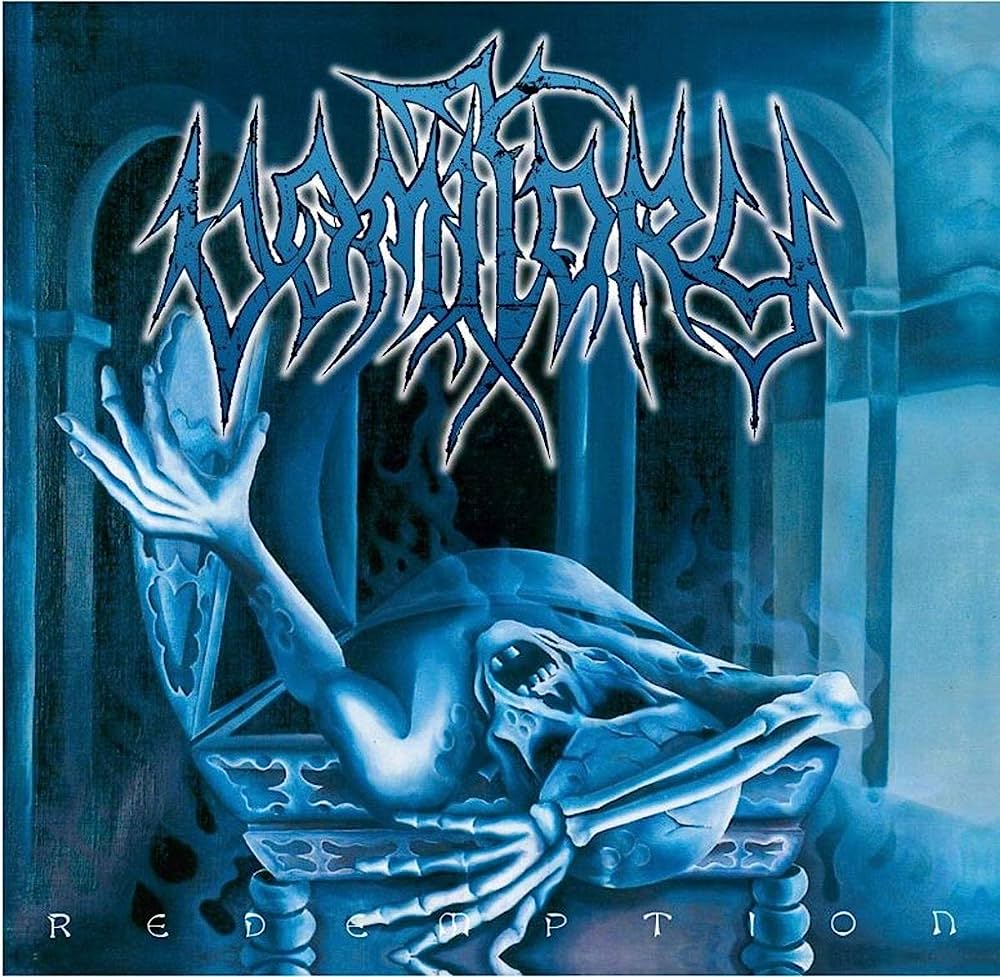 Vomitory – Redemption Vinyle, LP, Album, Édition Limitée, Numéroté, Réédition, Remasterisé, Clear Crystal with Turquoise & White Splattered