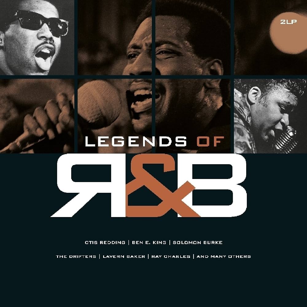 Artistes Variés - Legends Of R&amp;B 2 x Vinyle, LP, Album, Limited Edition, Crystal Clear