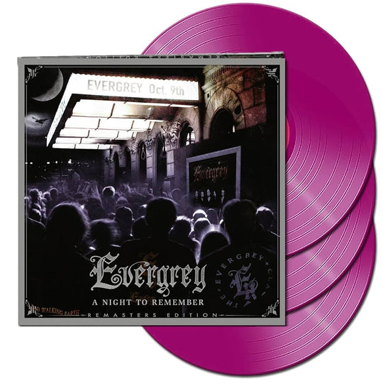 Evergrey – A Night To Remember  3 x Vinyle, LP, Édition Limitée, Réédition, Remasterisé