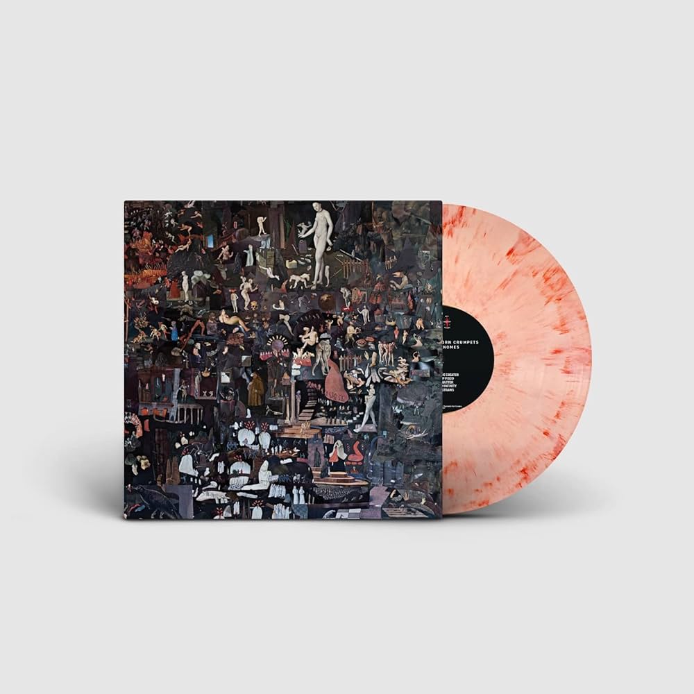 Psychedelic Porn Crumpets – Night Gnomes, Vinyle, LP, Album, Éclaboussures blanches et rouges [Rouge naturel]