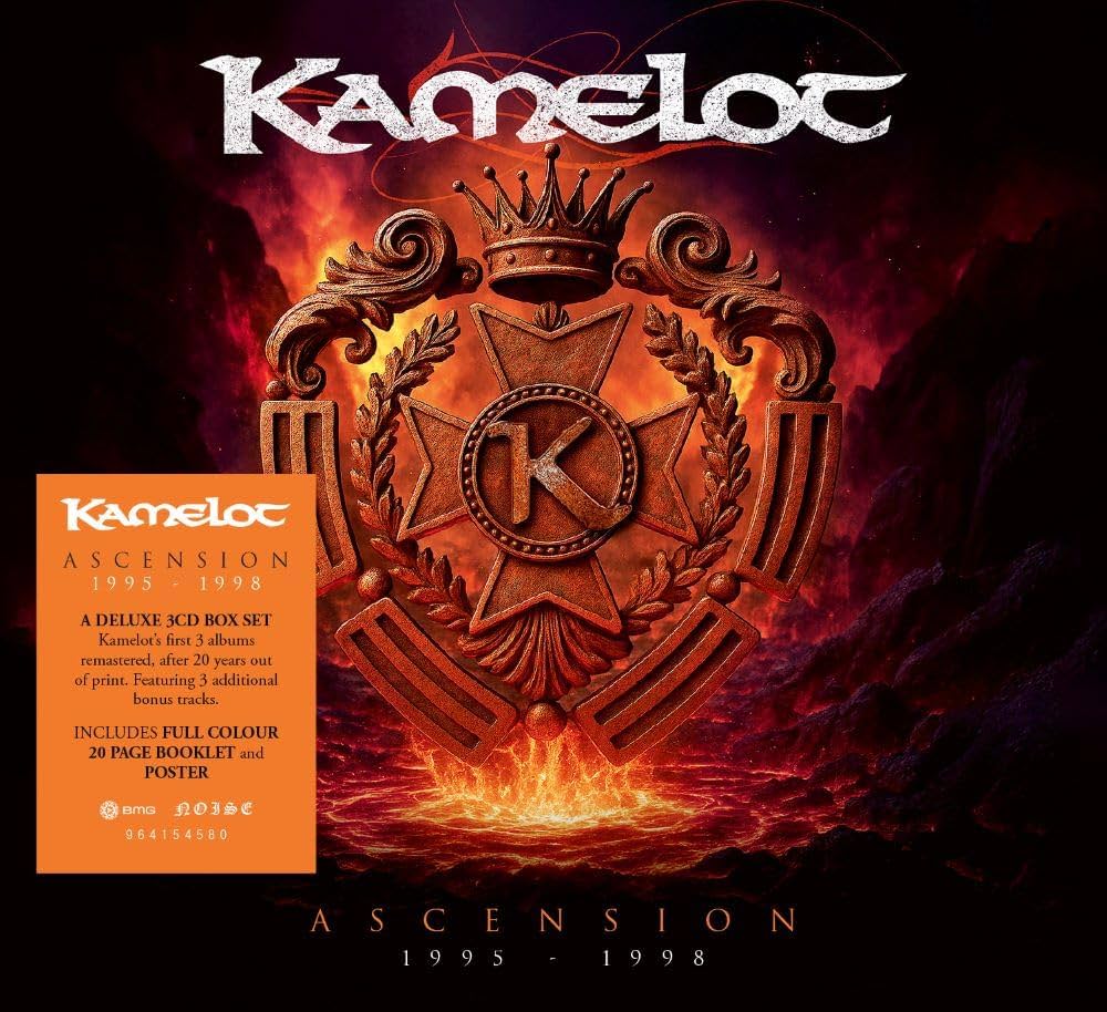 Kamelot – Ascension (1995 - 1998) 3 x CD, Album, Réédition, Digisleeve, Box Set, Compilation,