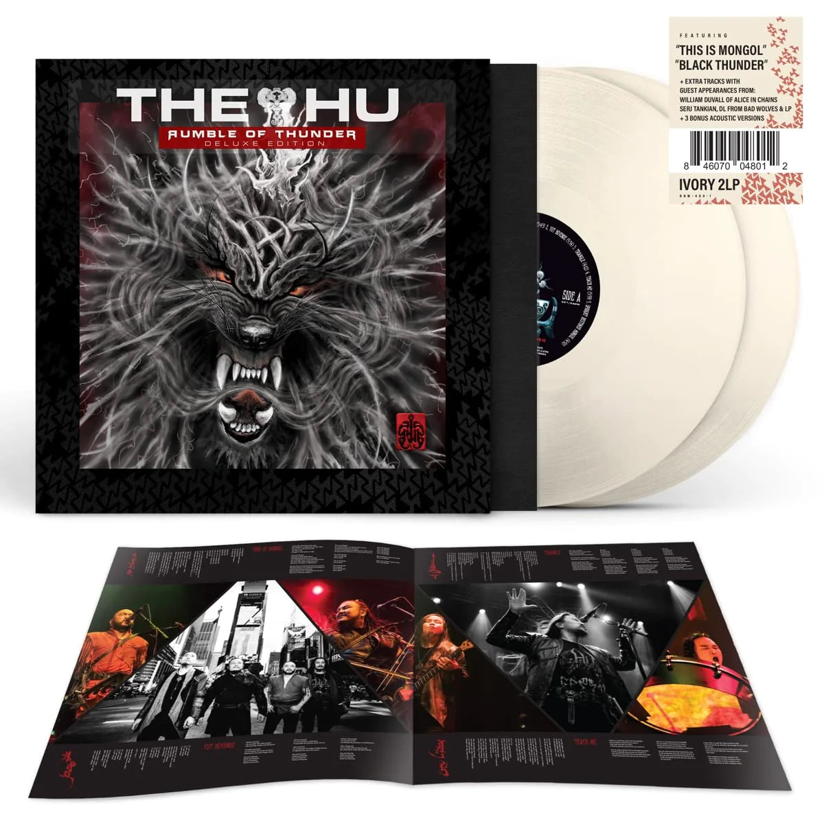 Hu - Rumble Of Thunder 2 x Vinyle, LP, Album, Édiiton Limitée, Ivory