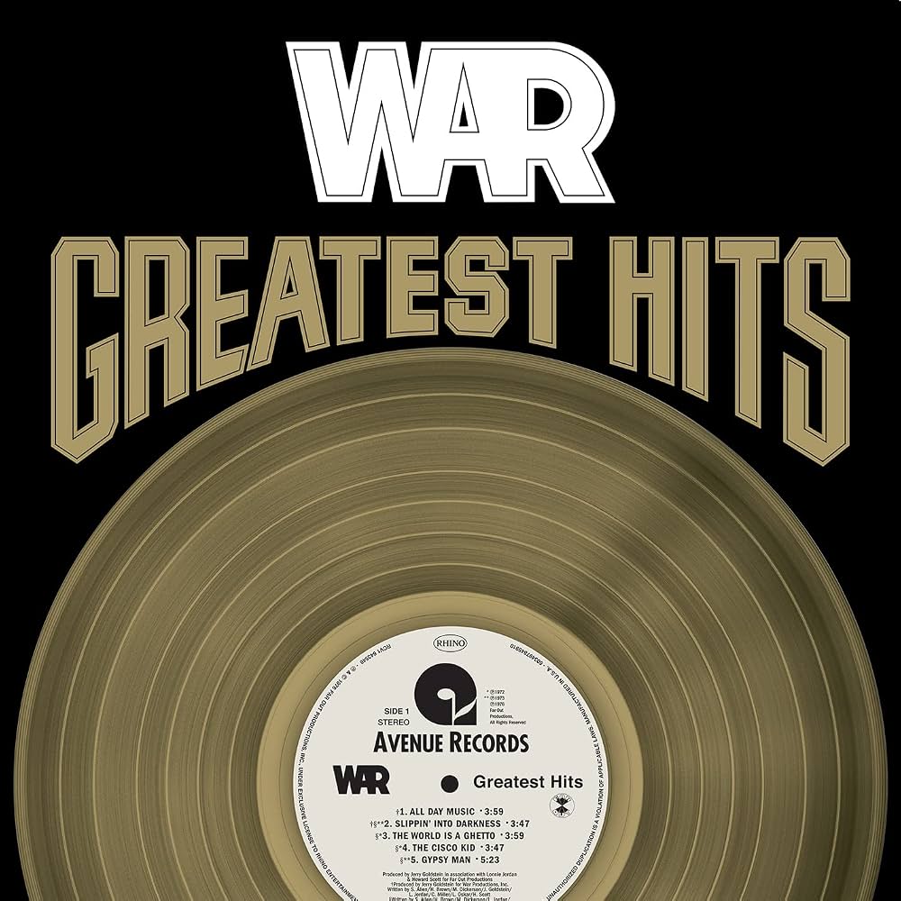 War – Greatest Hits Vinyle, LP, Compilation, Édition limitée , Réédition, Repressage, Stéréo, Sea-Blue