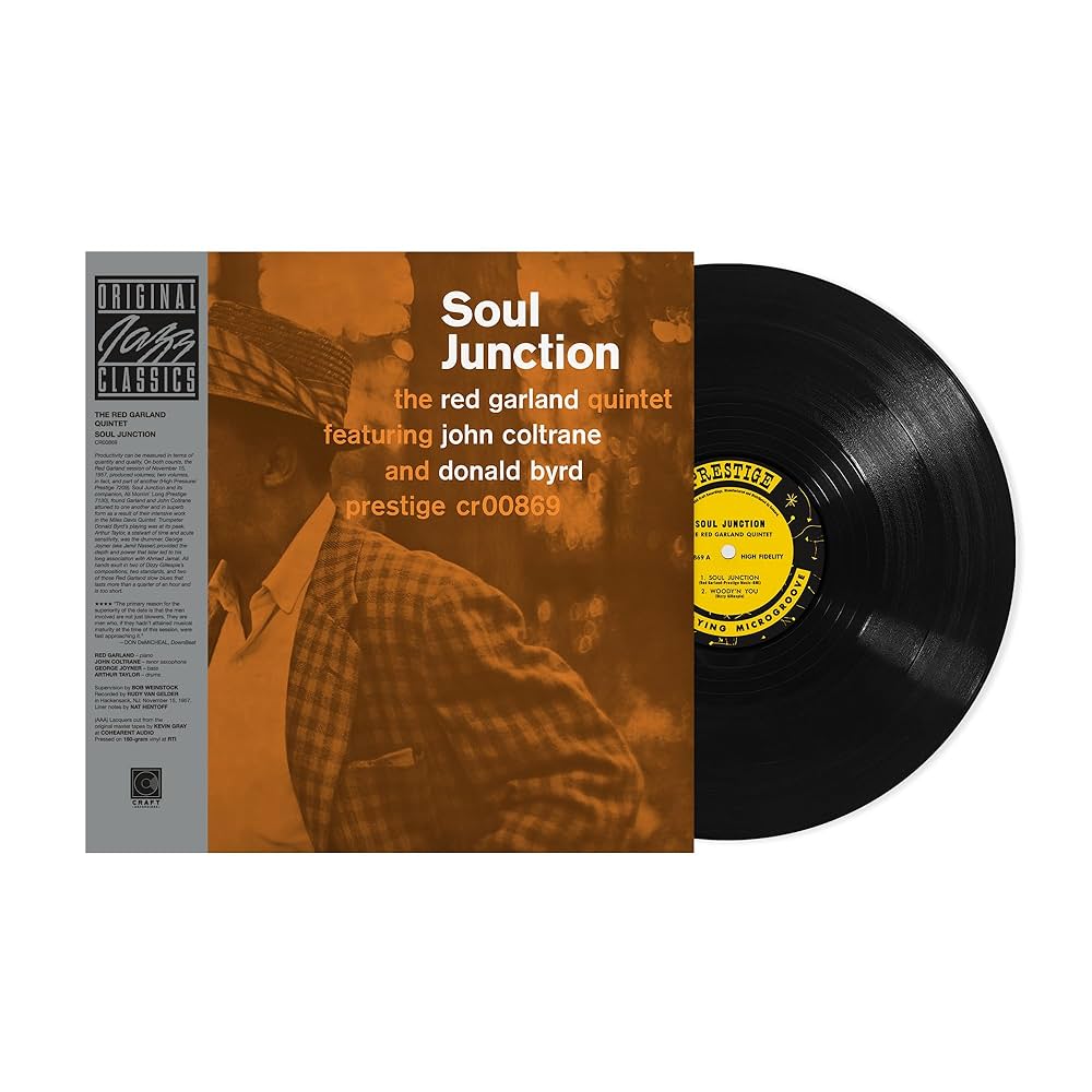 The Red Garland Quintet Featuring John Coltrane And Donald Byrd – Soul Junction  Vinyle, LP, Album, Réédition, Mono